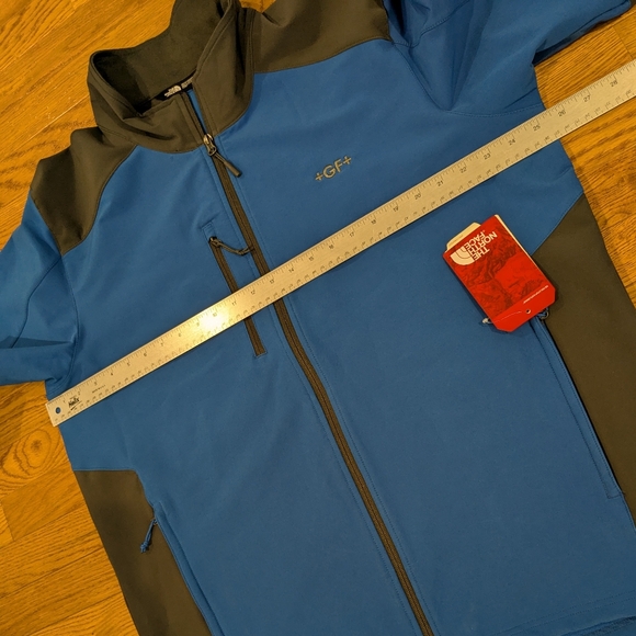 The North Face Men's Blue and Gray Windwall Stretch Jacket Extra-large XL - Picture 15 of 16
